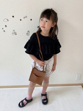 ko_ai_to🎶さん（キッズ・122cm）の夏コーディネート