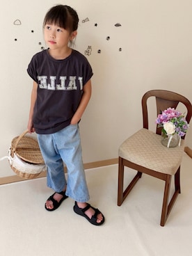 ko_ai_to🎶さん(キッズ・122cm)の夏コーディネート