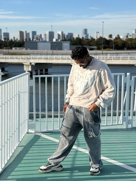 「アイテム（Tシャツ/カットソー）」を使った、AsHoKさん（メンズ・170cm・30代）の秋コーディネート