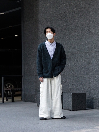 ネオンサイン NEON SIGN モヘアニットカーディガン 44 NEONSIGN（ネオンサイン）の「<別注>Innermost color mohair
