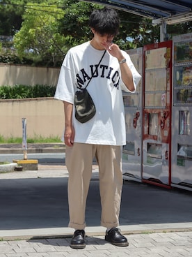 たあさん（メンズ・178cm）の夏コーディネート