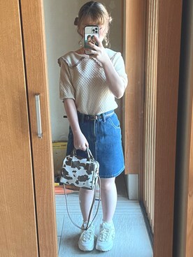 「ACT（アクト）のアイテム」を使った、一重怪獣さん（レディース・148cm）の夏コーディネート