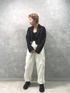 城戸 穂乃香さん(レディース・155cm)の春コーディネート