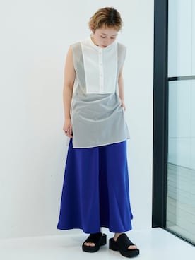 城戸 穂乃香さん（レディース・155cm）の夏コーディネート