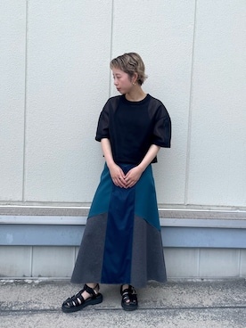 城戸 穂乃香さん（レディース・155cm）の春コーディネート