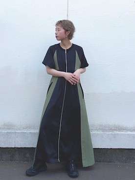 城戸 穂乃香さん（レディース・155cm）の春コーディネート