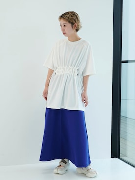 城戸 穂乃香さん（レディース・155cm）の夏コーディネート