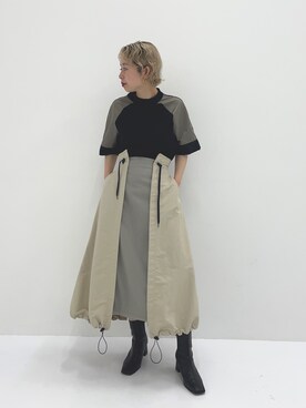 城戸 穂乃香さん(レディース・155cm)の春コーディネート