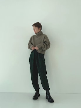 城戸 穂乃香さん（レディース・155cm）の秋コーディネート