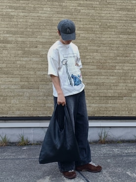 「cussil（クシル）のアイテム」を使った、hotoさん（メンズ・165cm）の夏コーディネート