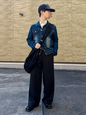 「CASPER JOHN（キャスパージョン）のアイテム」を使った、hotoさん（メンズ・165cm）の春コーディネート