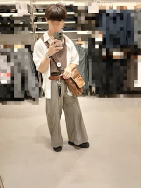 「and cloud（アンドクラウド）のDrop Earcuff（イヤーカフ）」を使った、hotoさん（メンズ・165cm）の夏コーディネート