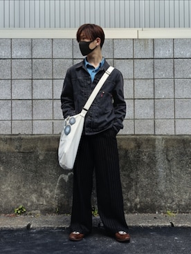 「Lee（リー）のアイテム」を使った、hotoさん（メンズ・165cm）の春コーディネート