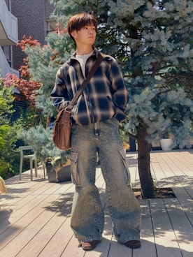 「U.S. POLO ASSN.（ユーエスポロアッスン）のアイテム」を使った、hotoさん（メンズ・165cm）の春コーディネート