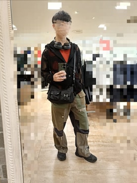 「アイテム（イヤーカフ）」を使った、hotoさん（メンズ・165cm・10代）の夏コーディネート
