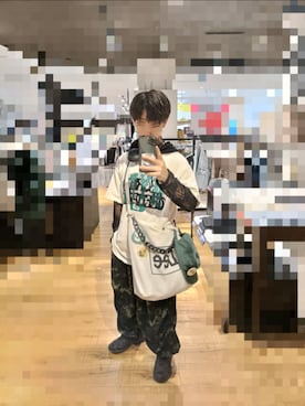 「アイテム（トートバッグ）」を使った、hotoさん（メンズ・165cm・10代）の夏コーディネート