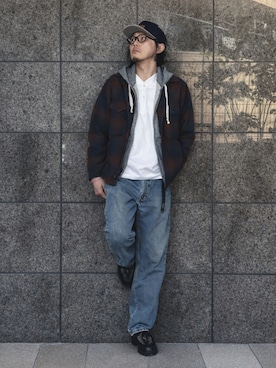 「Levi's（リーバイス）のアイテム」を使った、yaskto さん（メンズ・180cm）の春コーディネート
