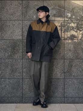 「CPH（シーピーエイチ）のアイテム」を使った、yaskto さん（メンズ・180cm）の春コーディネート