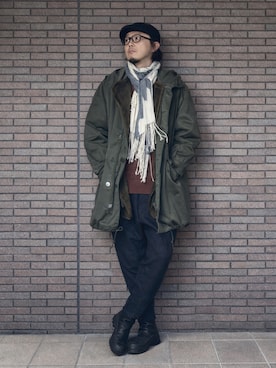 「CPH（シーピーエイチ）のアイテム」を使った、yaskto さん（メンズ・180cm）の冬コーディネート