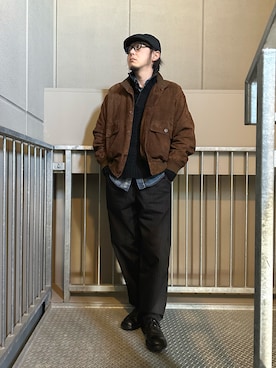 「CPH（シーピーエイチ）のアイテム」を使った、yaskto さん（メンズ・180cm）の冬コーディネート