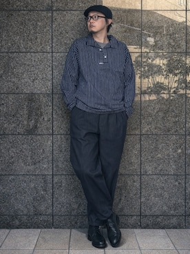 「CPH（シーピーエイチ）のアイテム」を使った、yaskto さん（メンズ・180cm）の春コーディネート