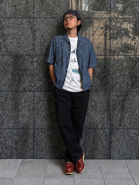 yaskto さん(メンズ・180cm)の夏コーディネート