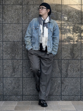 「CPH（シーピーエイチ）のアイテム」を使った、yaskto さん（メンズ・180cm）の春コーディネート