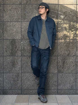「CPH（シーピーエイチ）のアイテム」を使った、yaskto さん（メンズ・180cm）の春コーディネート