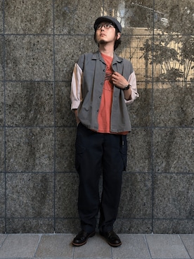「CPH（シーピーエイチ）のアイテム」を使った、yaskto さん（メンズ・180cm）の夏コーディネート