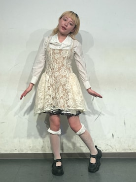 保坂ななみさん(レディース・155cm)の春コーディネート