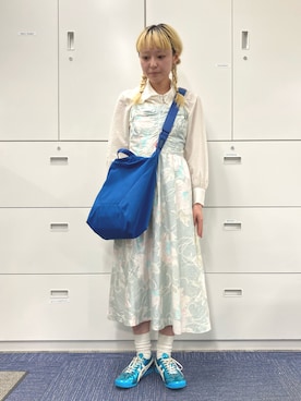 保坂ななみさん(レディース・155cm)の春コーディネート
