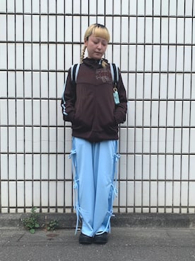 「SOLLON.（ソルロン）のアイテム」を使った、保坂ななみさん（レディース・155cm）の春コーディネート