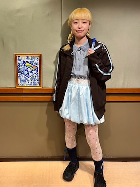 「IMARI（イマリ）のアイテム」を使った、保坂ななみさん（レディース・155cm）の冬コーディネート