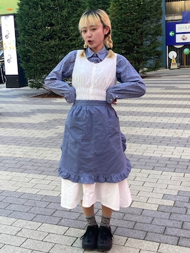 「アイテム（雑貨/ホビー）」を使った、保坂ななみさん（レディース・155cm・20代）の秋コーディネート