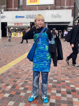 「アイテム（ワンピース/ドレス）」を使った、保坂ななみさん（レディース・155cm・20代）の秋コーディネート