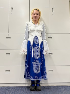 保坂ななみさん(レディース・155cm)の夏コーディネート