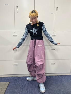 保坂ななみさん（レディース・155cm）の冬コーディネート