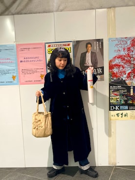 保坂ななみさん（レディース・155cm）の秋コーディネート