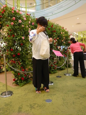 「ScoLar（スカラー）のアイテム」を使った、たつやさん（メンズ・169cm）の夏コーディネート
