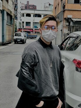 「NET（ネット）のアイテム（トップス）」を使った、azsx456237さん（メンズ・170cm）の冬コーディネート