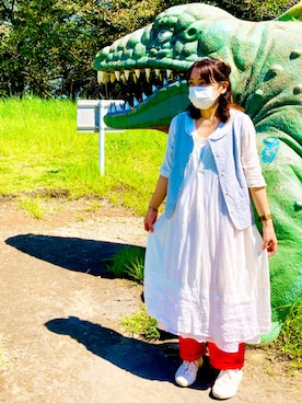 「Vlas Blomme（ヴラスブラム）のアイテム」を使った、babacchiさん（レディース・153cm）の秋コーディネート