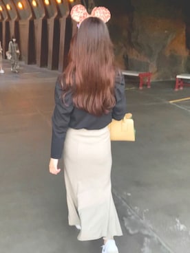 「MARC JACOBS（マークジェイコブス）のアイテム（トートバッグ）」を使った、m aさん（レディース・162cm）の秋コーディネート