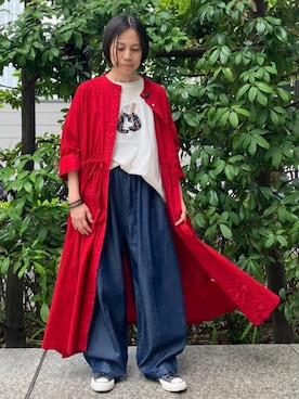 ADIEU TRISTESSEさん（レディース・152cm）の夏コーディネート