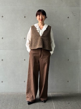 ADIEU TRISTESSEさん（レディース・162cm）の秋コーディネート