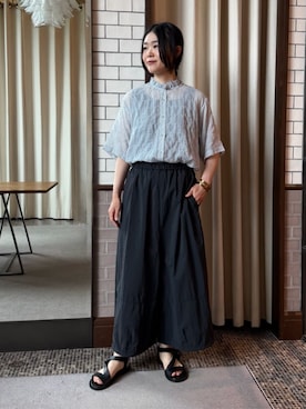 ADIEU TRISTESSEさん（レディース・157cm）の夏コーディネート