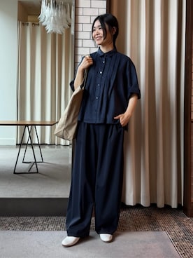 ADIEU TRISTESSEさん（レディース・157cm）の夏コーディネート