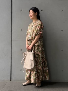 ADIEU TRISTESSEさん（レディース・155cm）の夏コーディネート