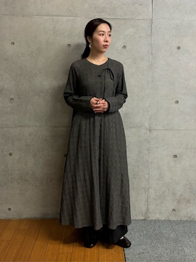「conges payes ADIEU TRISTESSE（コンジェ ペイエ アデュートリステス）のアイテム」を使った、ADIEU TRISTESSEさん（レディース・160cm）の夏コーディネート