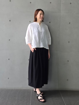 ADIEU TRISTESSEさん（レディース・177cm）の夏コーディネート