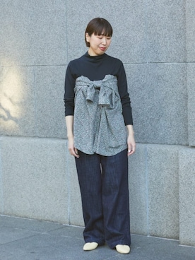 「ADIEU TRISTESSE（アデュートリステス）のアイテム」を使った、ADIEU TRISTESSEさん（レディース・162cm）の春コーディネート